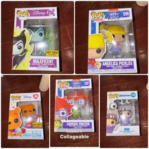 Funko Pop! Disney and Nickelodeon Figures - Multicolor